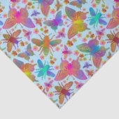 Bumbling Butterflies in Fresh Air DC Seidenpapier (Ausschnitt)