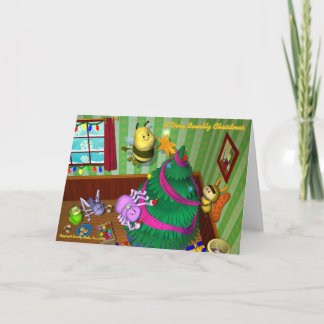 Bumblz Weihnachtskarte Nr. 2 - Maßgeschneidert Feiertagskarte