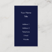 Bumerang-Nebelfleck (Hubble Teleskop) Visitenkarte (Rückseite)