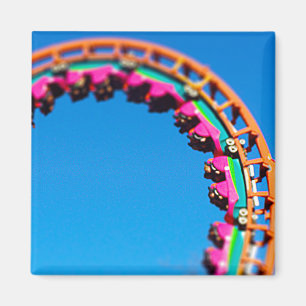 Bumerang-Rollen-Untersetzer-Welten des Spaßes, kc Magnet