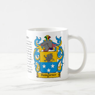 Bumgarner Familien-Wappen Kaffeetasse
