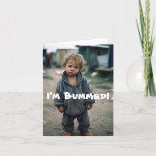 BUMMED - BELATED BIRTHDAY CARD FEIERTAGSKARTE