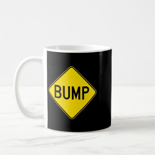 Bump Ahead Mother To Be Cute New Moms Women Premiu Kaffeetasse (Links)