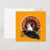 Bump in der Nacht weißes MauseHalloween (Vorne/Hinten)