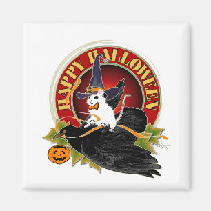 Bump in der nächtlichen weißen Maus Magnet