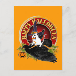 Bump in der nächtlichen weißen Maus Postkarte