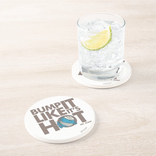 Bump it like it's Hot Version 2 Sandstein Untersetzer (Seite)