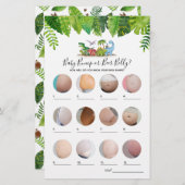 Bump or Beer Bly Dinosaur Baby Showspiel (Vorne/Hinten)