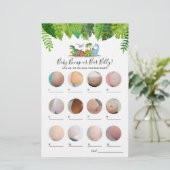 Bump or Beer Bly Dinosaur Baby Showspiel (Stehend Vorderseite)