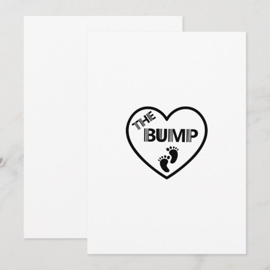 Bump Schwangerschaft Geschenk Mama (Vorne/Hinten)