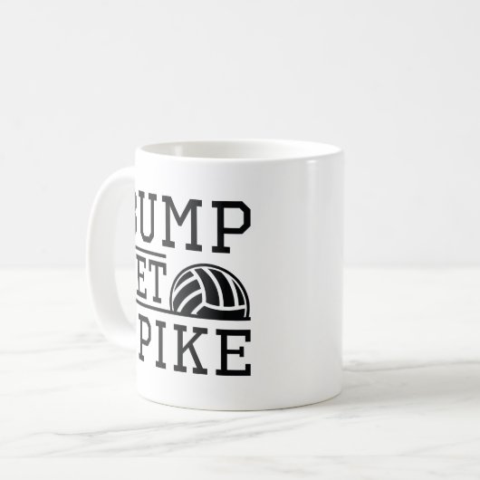 Bump Set Spike Kaffeetasse (Vorderseite Links)