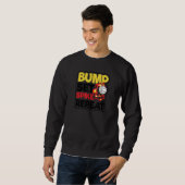 Bump Set Spike Repeat Volleyball Player Sweatshirt (Vorne ganz)