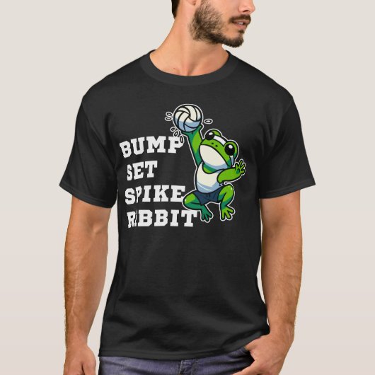 Bump, Set, Spike, Ribbit T-Shirt (Vorderseite)