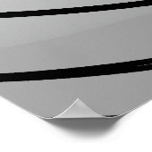 Bump Set Spike Volleyball Mantra Poster (Ecke)