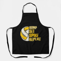Bump Set Spike Wiederholung Volleyball Funny Funny