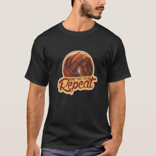 Bump Set Spike Wiederholung Volleyball T-Shirt