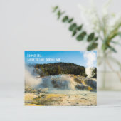 Bumpass Hell - Lassen Volcanic National Park Postkarte (Stehend Vorderseite)
