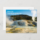 Bumpass Hell - Lassen Volcanic National Park Postkarte (Vorne/Hinten)