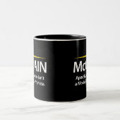 bumper1 zweifarbige tasse (Mittel)