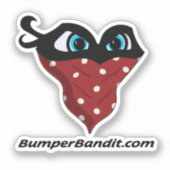 Bumper Bandit Sticker (Vorderseite)