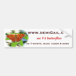 Bumper_butterfly_question_mark_2887zzl, Autoaufkleber