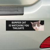 Bumper Cat beobachtet TAILGATE 33 Autoaufkleber (Auf Auto)