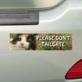 Bumper Cat Will Ihnen, Meme zu deaktivieren Autoaufkleber (Auf Auto)