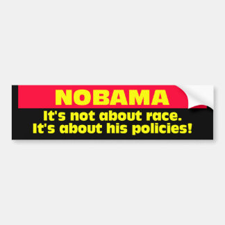 BUMPER_NOBAMA_120 AUTOAUFKLEBER