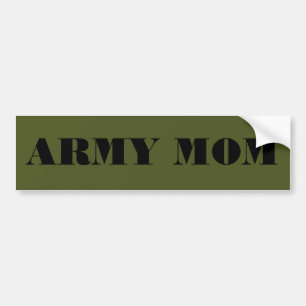 Bumper Sticker Army Mom Autoaufkleber