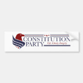 Bumper Sticker, Constitution Party Autoaufkleber (Vorne)