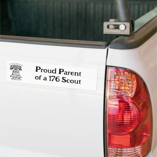 Bumper Sticker - Proud Parent Autoaufkleber (Auf Lkw)