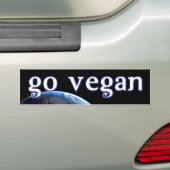bumpersticker-VEGAN5 Autoaufkleber (Auf Auto)