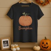 Bumpkin Halloween Maternity T-Shirt; Niedlicher Pu T-Shirt