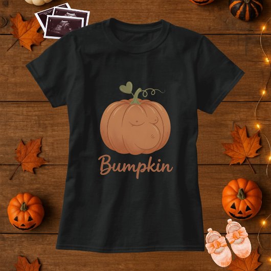 Bumpkin Halloween Maternity T-Shirt; Niedlicher Pu T-Shirt