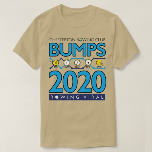 Bumps 2020 Rudervirale T-Shirt (Design vorne)