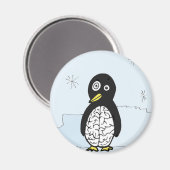 Bumpy Brains Penguin Magnet (Vorderseite/Rückseite)