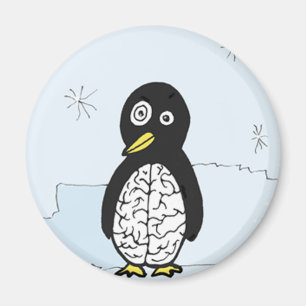 Bumpy Brains Penguin Magnet