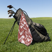 Bumpy felsigen Korallen und weiße Flecken Golfhandtuch (Gras)