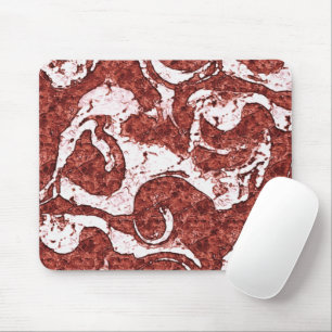 Bumpy felsigen Korallen und weiße Flecken Mousepad