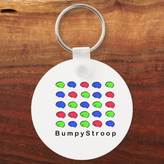 Bumpy Stroop Schlüsselanhänger (Vorderseite)