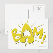 BUMS! POSTKARTE (Vorne/Hinten)