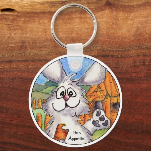 Bun Appetit Schlüsselanhänger (Vorderseite)