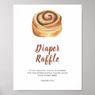 Bun baby dusche - Windeln Tomate Poster