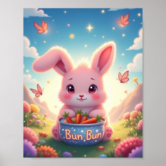 Bun Bun Poster (Vorne)