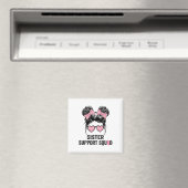 Bun Gl Sister Support Squad Brustkrebs-Auszeichnun Magnet (In Situ (Geschirrspüler))