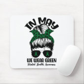 Bun im Mai tragen wir ein grünes Bewusstsein für p Mousepad (Mit Mouse)