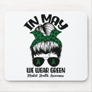 Bun im Mai tragen wir ein grünes Bewusstsein für p Mousepad
