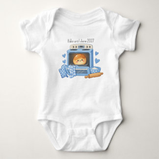 Bun im Ofen Baby Junge Ankündigung Geschenk Strampler