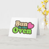 Bun im Ofen Karte (Gelbe Blume)