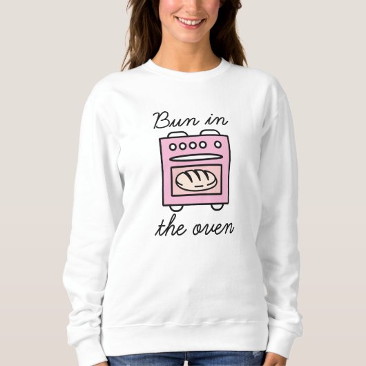 Bun im Ofen Sweatshirt (Vorderseite)